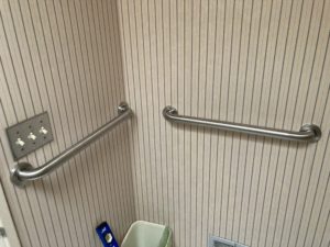 Bathroom grab bars